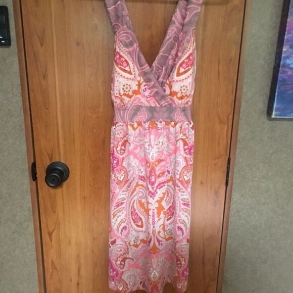 NWT. INC Brand Women’s Sz P Print Sleeveless Dress - Picture 1 of 11